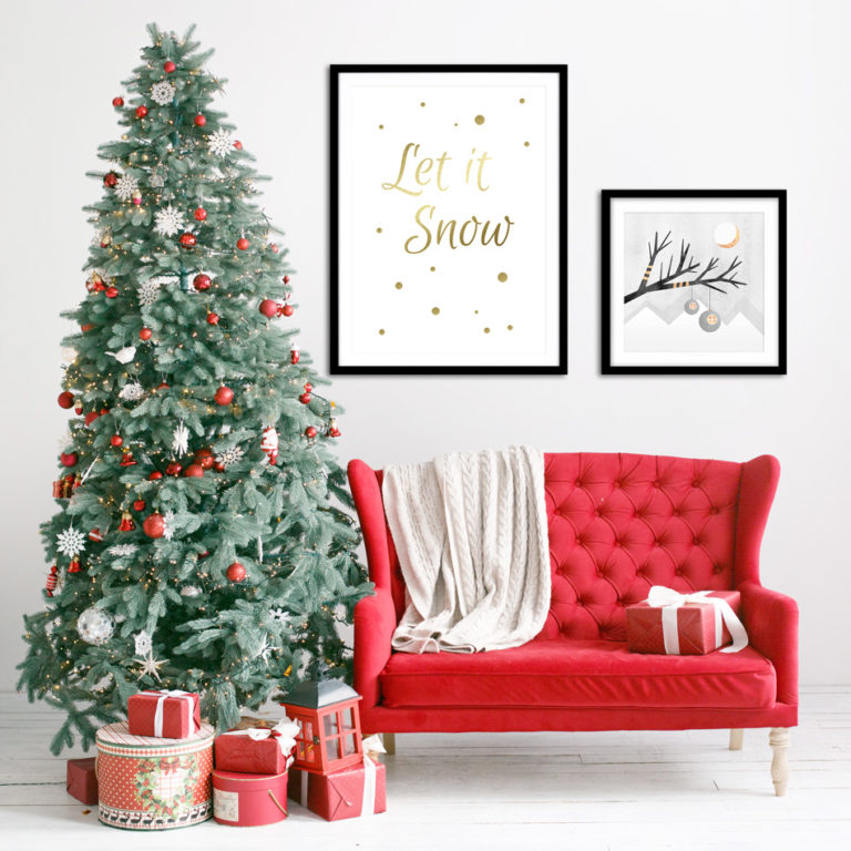 How to decorate with festive art | My Thrifty Life by Cassie Fairy ...