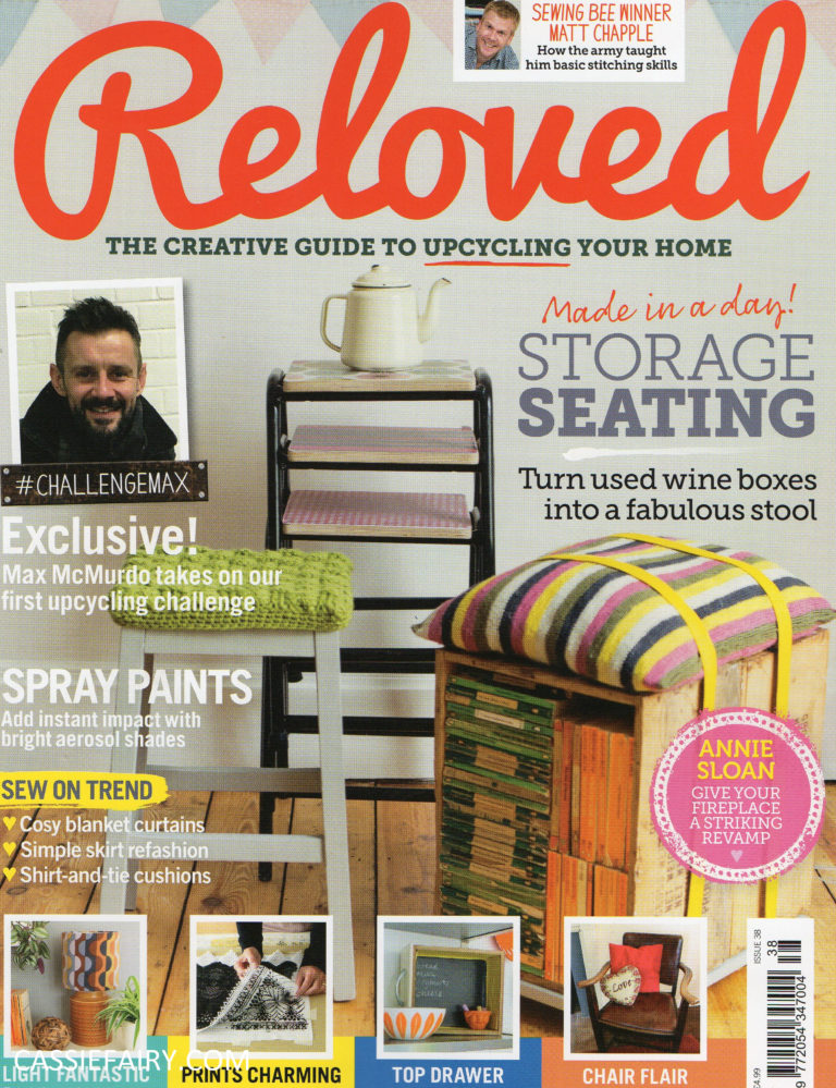 How to restore leather furniture + I’m in issue 38 of Reloved magazine ...