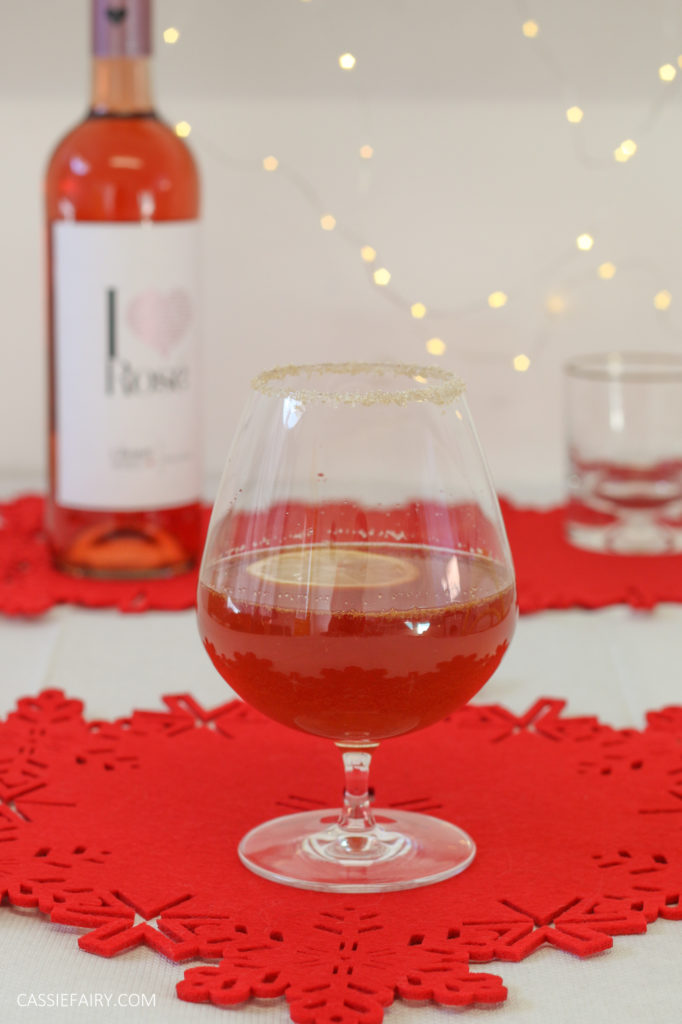 Christmas Mulled Wine Glass