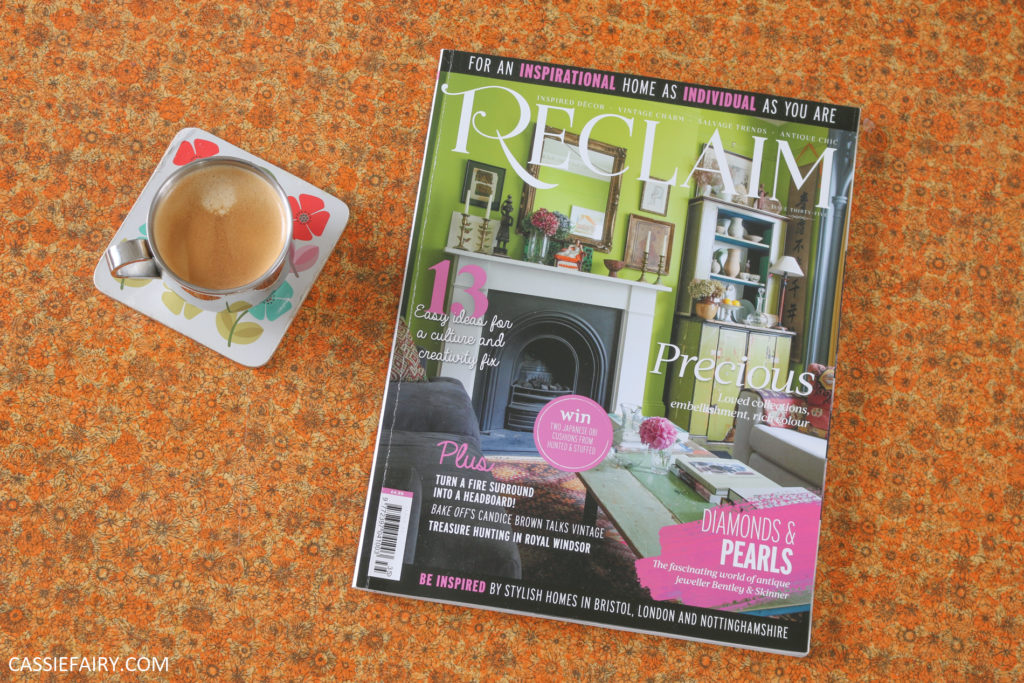 photo of the front cover of reclaim magazine