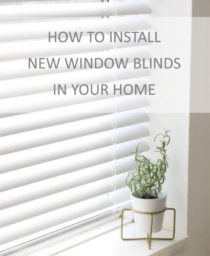 How to install new window blinds yourself in 5 easy steps | My Thrifty ...