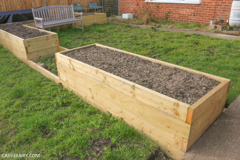 My garden makeover: Terracing the slope with retaining timber planters ...