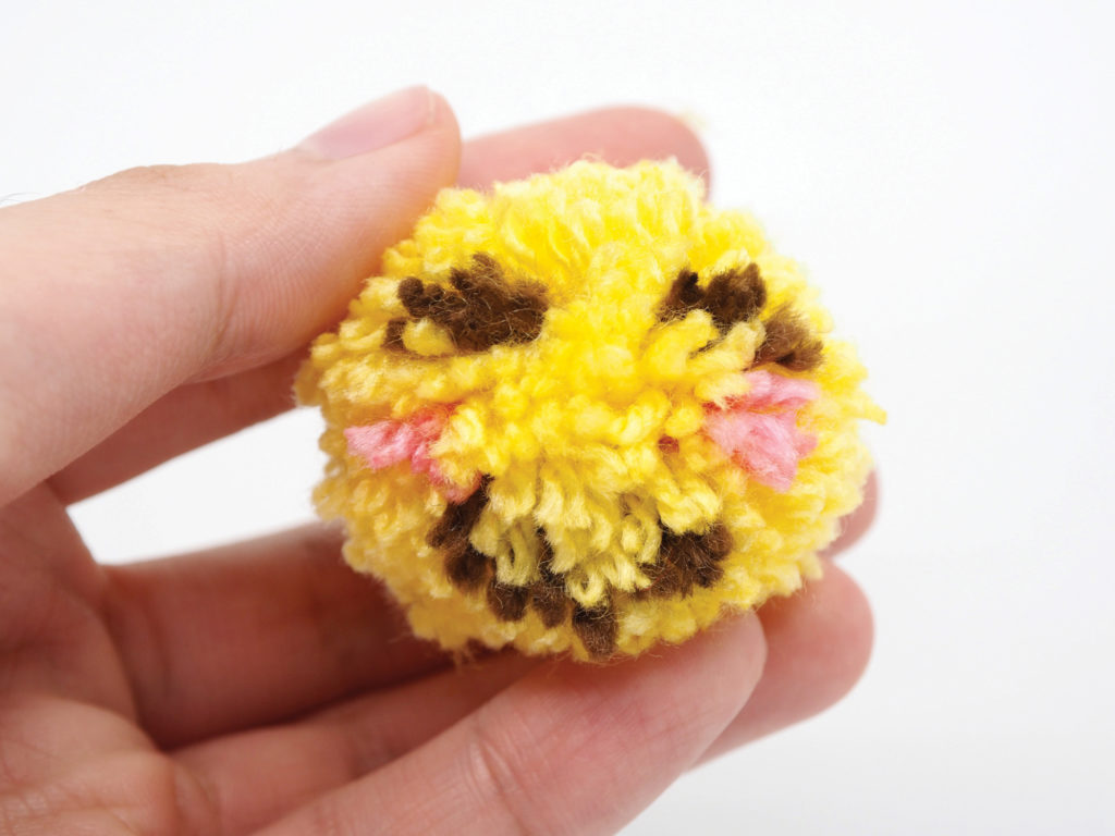 How to make cute and fluffy emoji pom-poms, My Thrifty Life by Cassie  Fairy