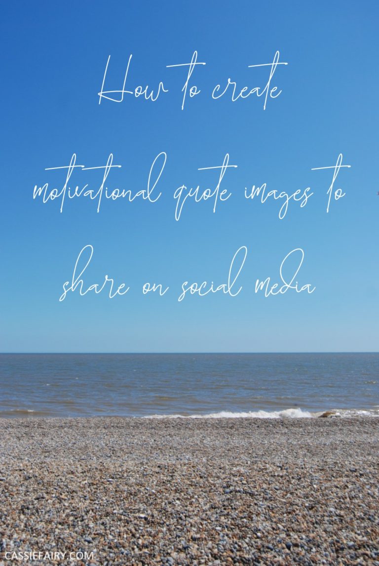 How to create motivational quote images to share on social media | My ...