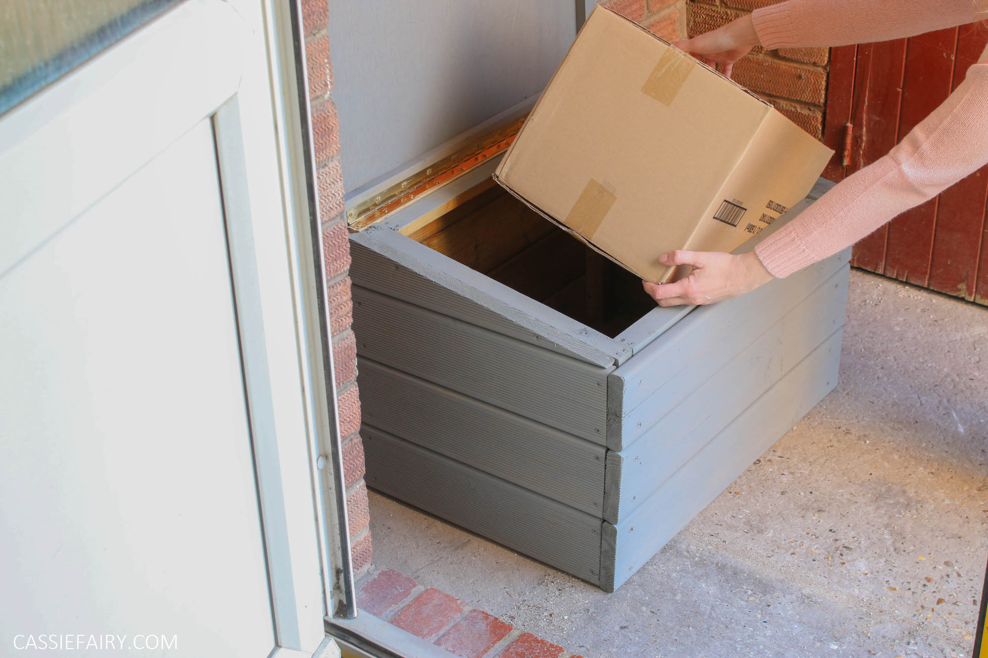 DIY Guide to build a delivery box using offcuts of wood