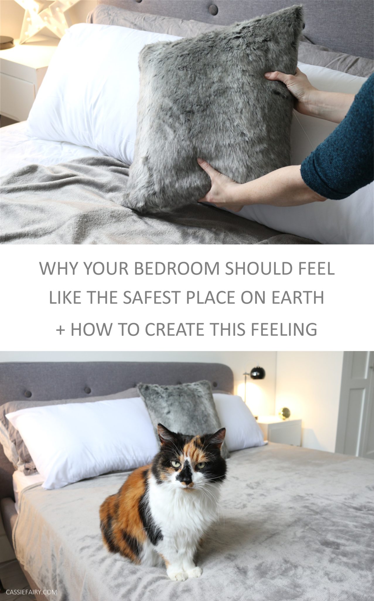 Why your bedroom should feel like the safest place on earth + how to