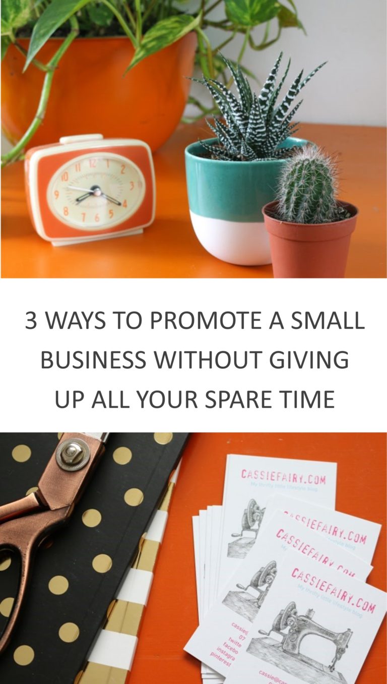 How to promote a small business without giving up all your spare time ...