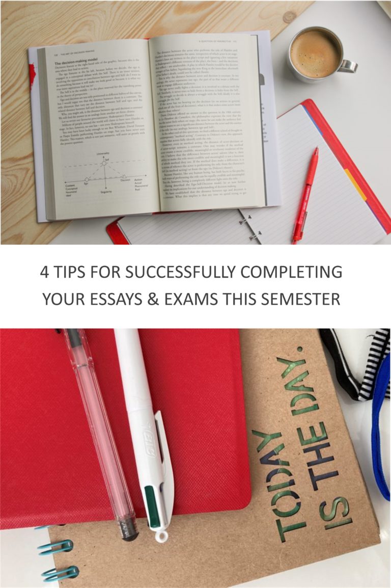 4 Tips for successfully completing your essays and exams this semester ...