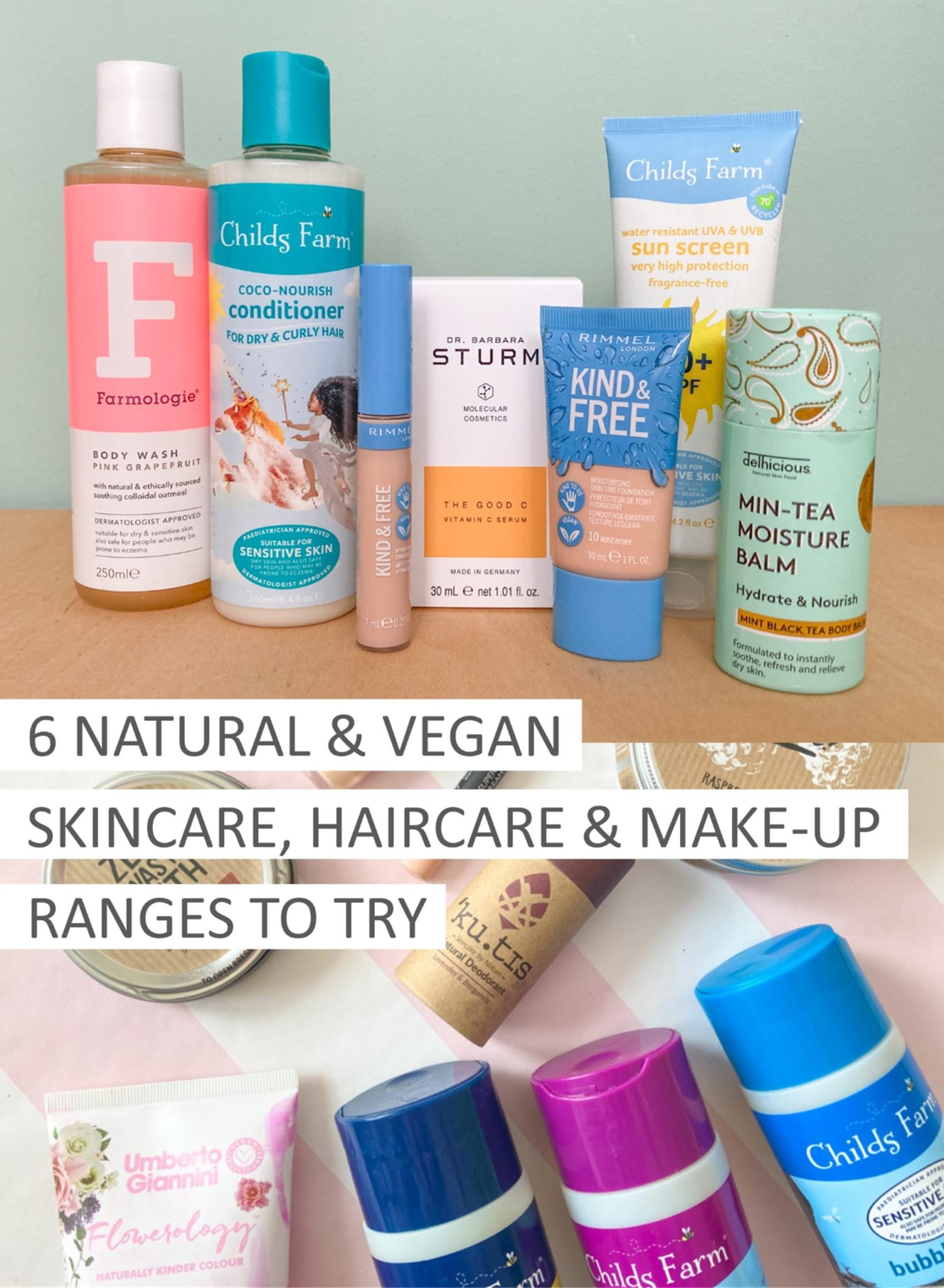 6 Natural and vegan haircare, skincare and make-up ranges I’ve been ...