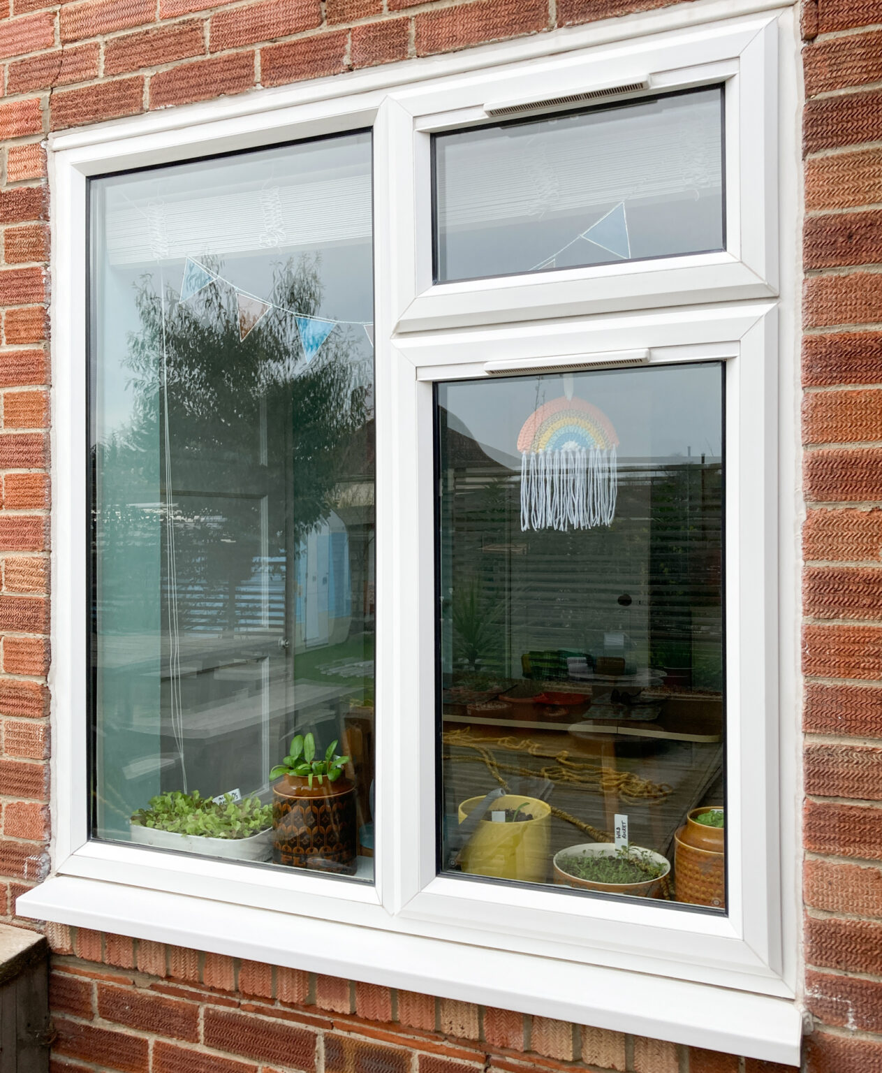 How to revamp old, discoloured uPVC window frames