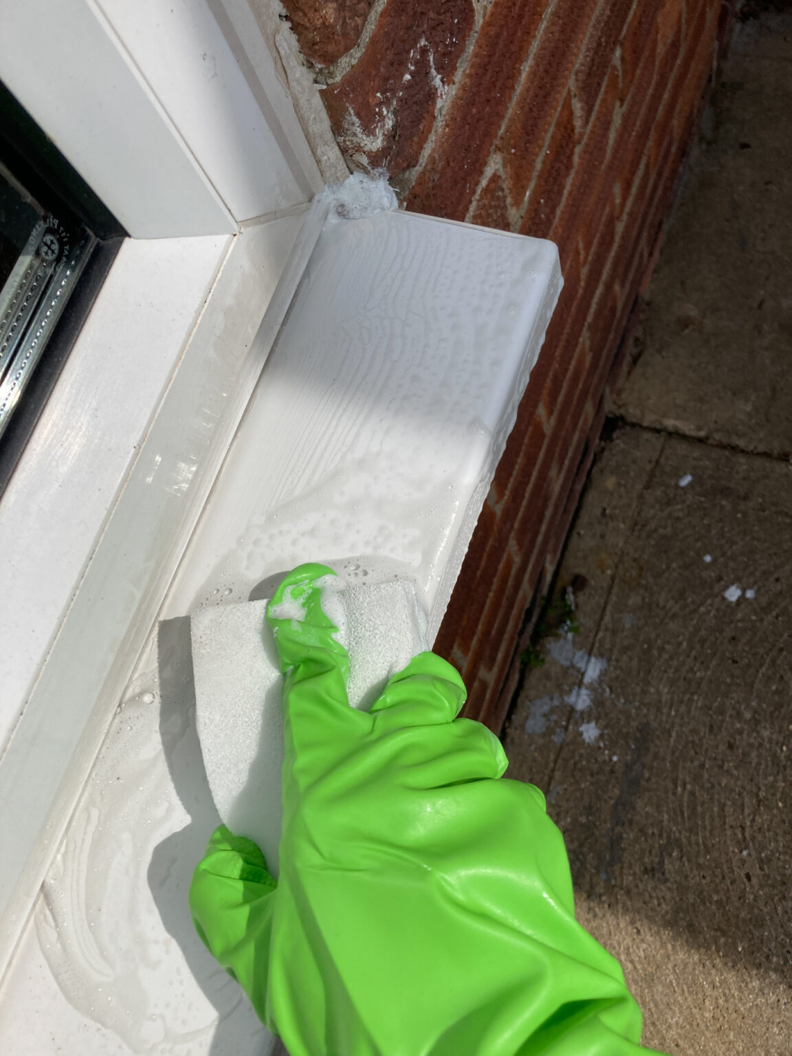 How to revamp old, discoloured uPVC window frames