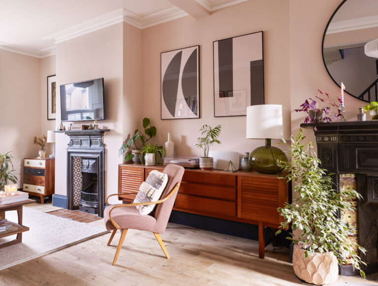 Home tour: Mid-century modern styling in Katie Rowe's peaceful interior