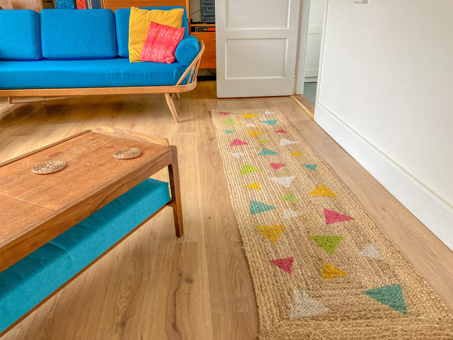 Best Rug For Renter Instagram Easy DIY jute runner rug upcycling project for renters
