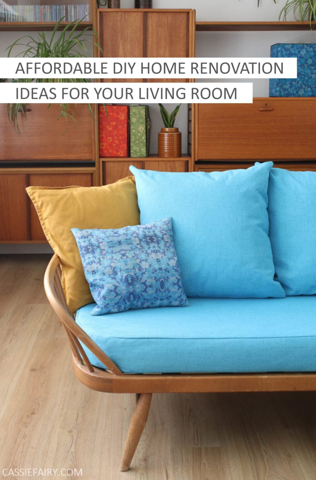 Affordable DIY home renovation ideas for your living room
