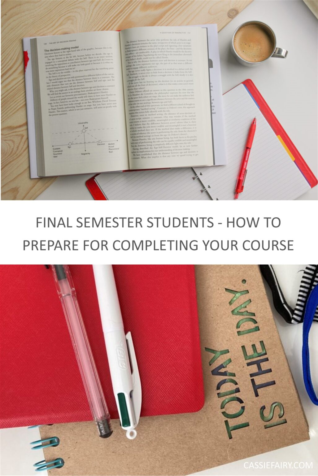 Final semester students - how to prepare for completing your course