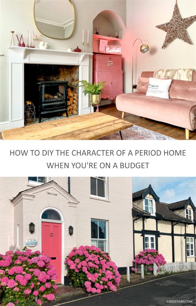 Pinnable image: How to DIY the character of a period home when you're on a budget